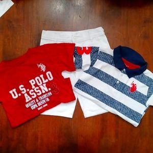 U.S. POLO ASSN. KIDS 3 PIECE SET
